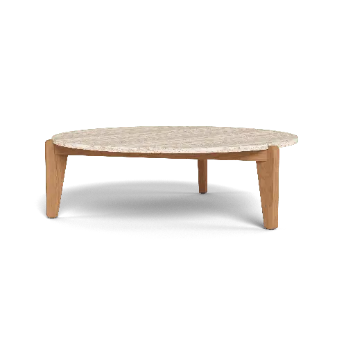 Mlb Teak Round Coffee Table