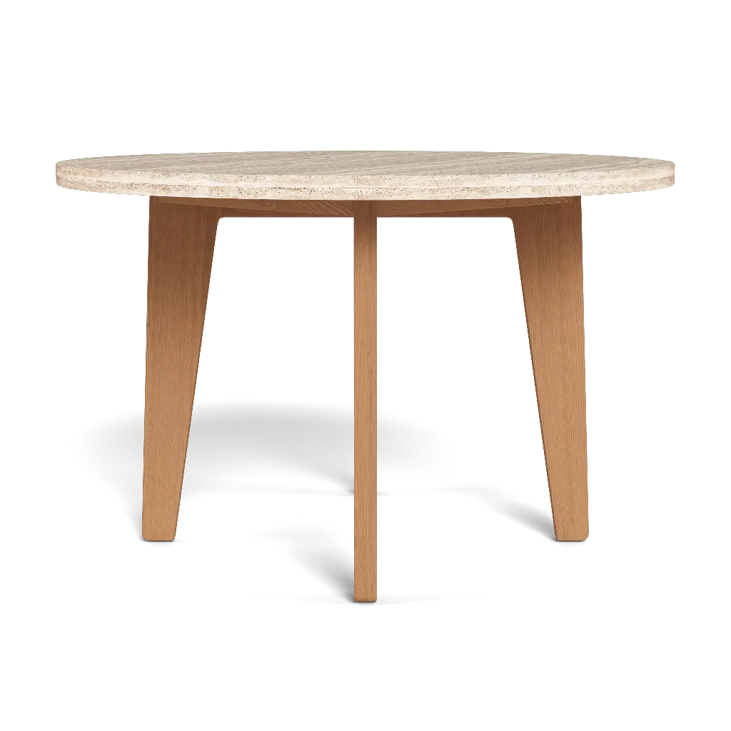Mlb Teak Round Dining Table 1200