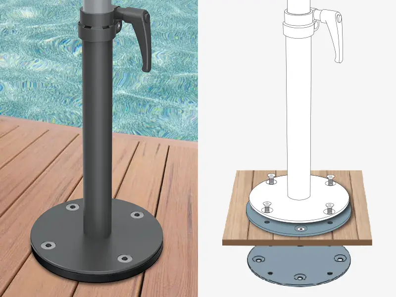 Wood Mount Kit