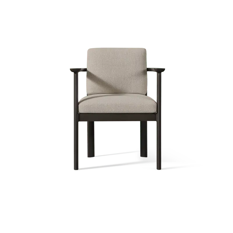 Newport Aluminum Barrel Dining Chair