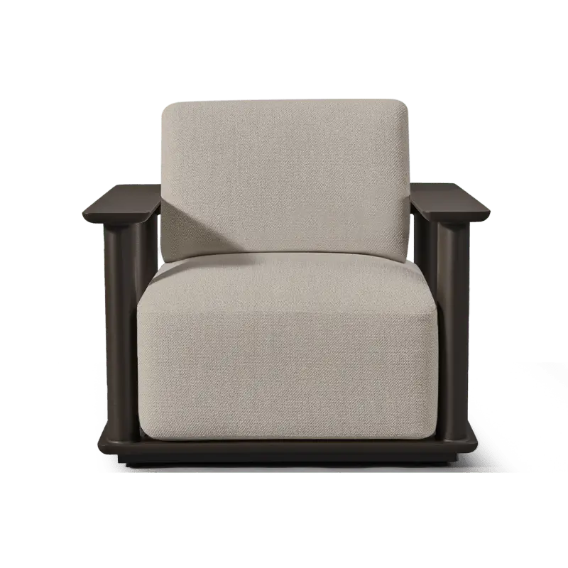 Newport Aluminum Swivel Lounge Chair