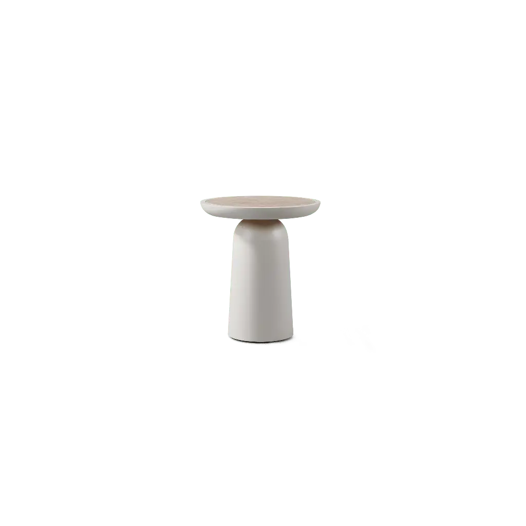 Nova Aluminum Round Side Table