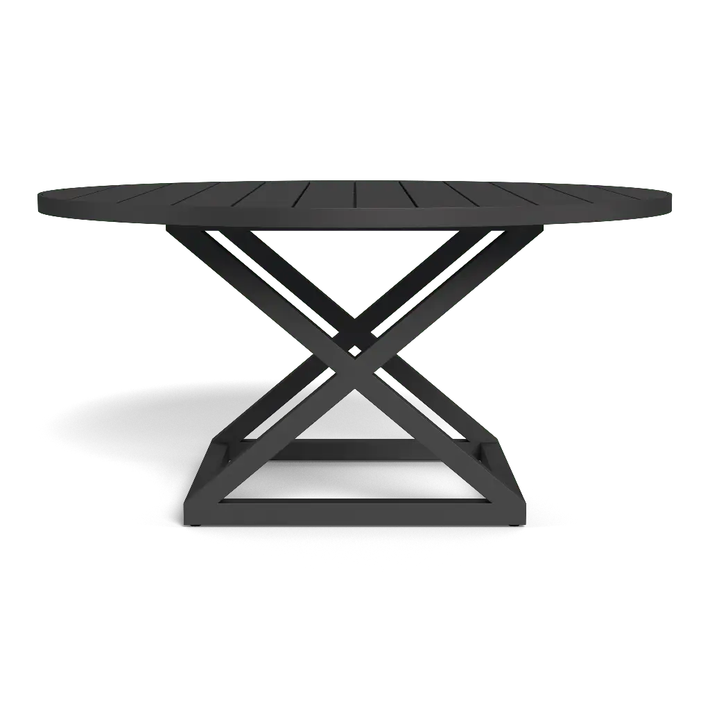 Pacific Aluminum Round Dining Table