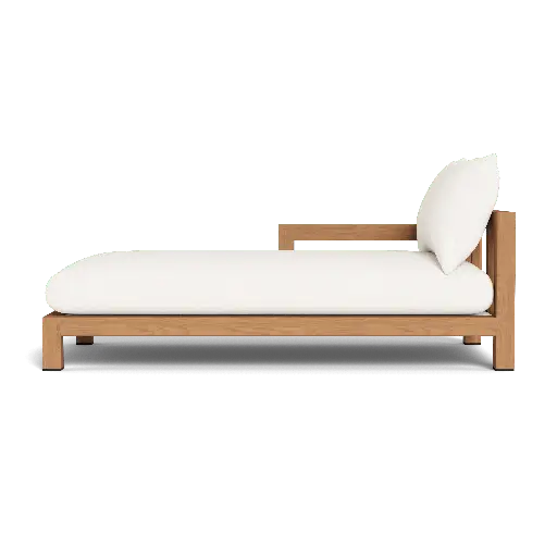 Pacific Teak Chaise