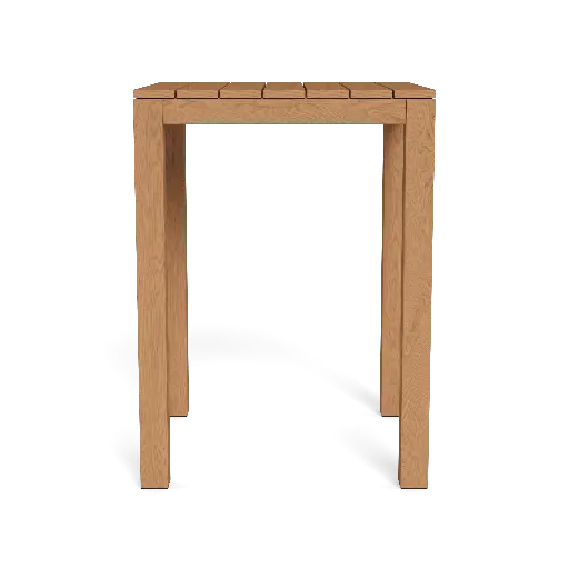 Pacific Teak Square Bar Table