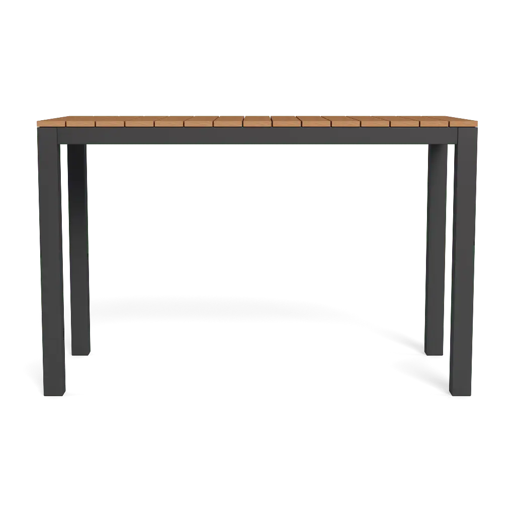 Pacific Teak Rectangle Bar Table