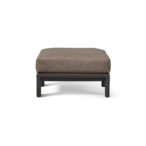 Palm Beach Aluminum Ottoman