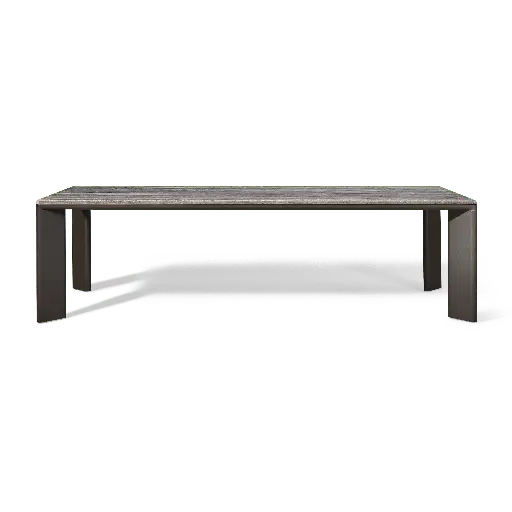Palm Beach Aluminum Rectangle Dining Table