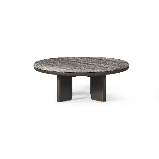 Palm Beach Aluminum Round Coffee Table