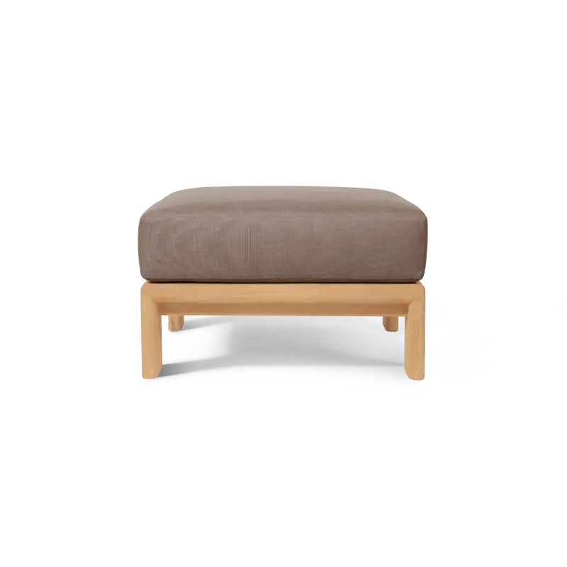 Palm Beach Teak Ottoman