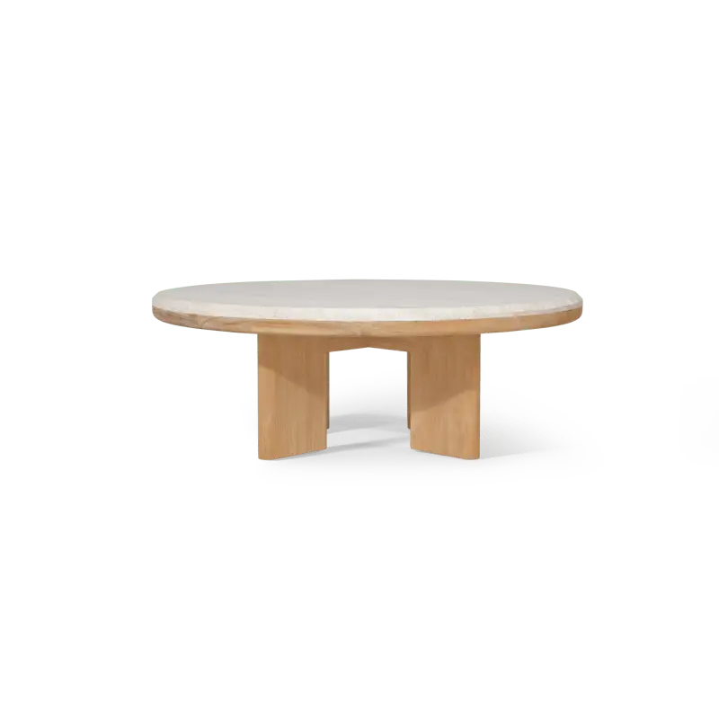 Palm Beach Teak Round Coffee Table