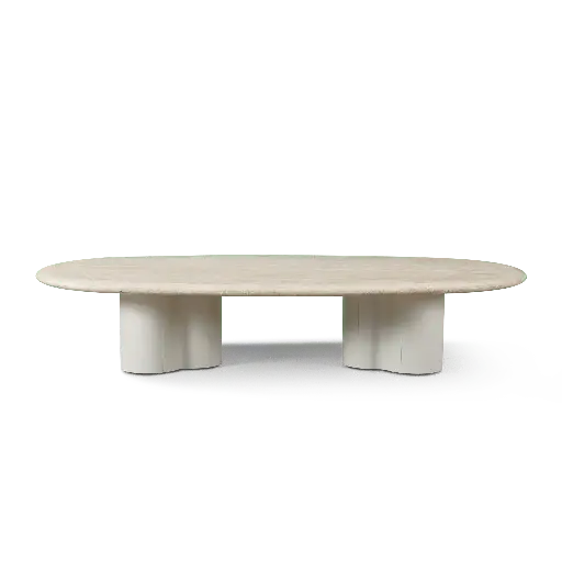 Porto Aluminum Pill Coffee Table
